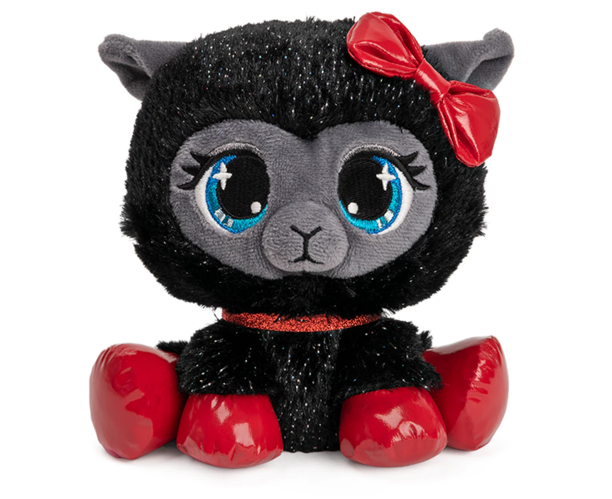 GUND P.Lushes Pets Ba-Bah Noir Llama Plush Toy 16cm Black