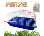 3 sizes Pet Cage Carrier House Rabbit Bunny Hutch Ferret Guinea Pig - T6