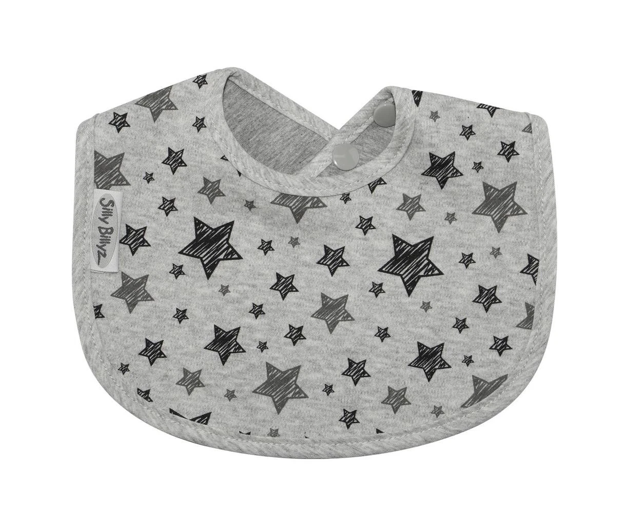 Jersey Biblet (Grey Stars)