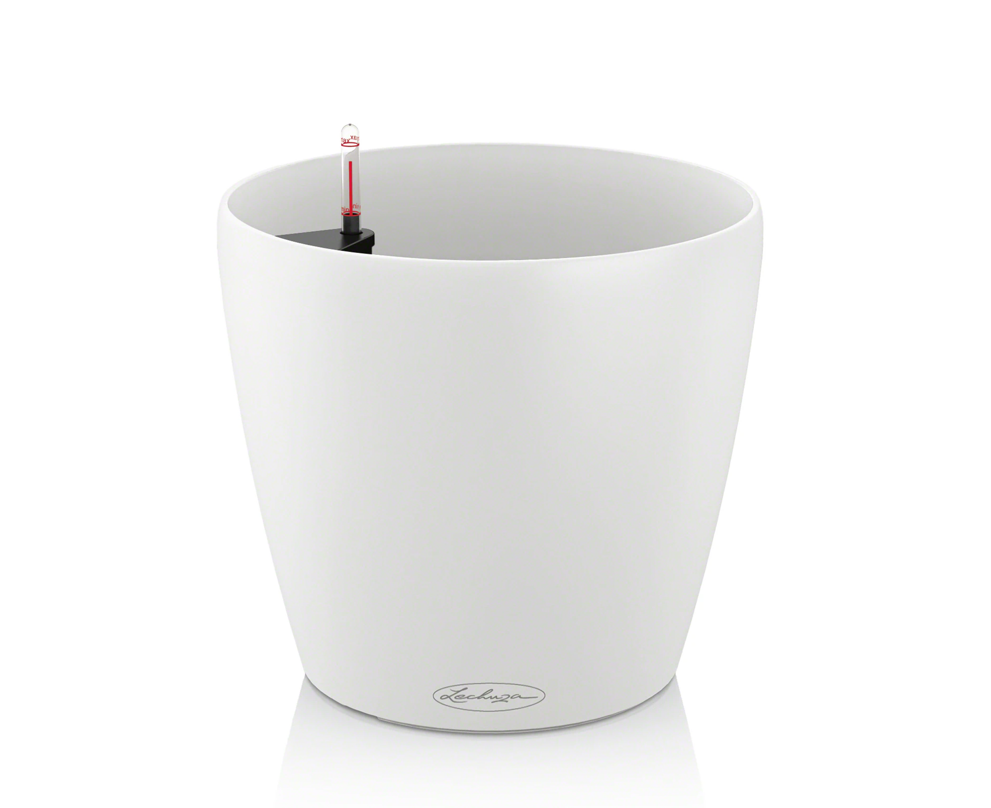 LECHUZA CLASSICO COLOR 43 PLANTER POT (WHITE)