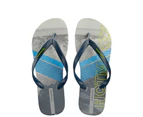 Men’s Flip Flops Summer Sandals for Men Flipflops EVA Non-slip Rubber soles Comfortable Outdoor Indoor Casual Summer Beach Slippers for Boys A5 - Dark blue