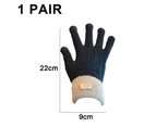 Winter Gloves for Women， Warm Elastic Cuff Thermal Glove -style 2