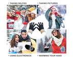 Winter Gloves for Women， Warm Elastic Cuff Thermal Glove -style 2