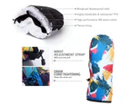 Outdoor cycling bag finger mittens windproof and cold protection ski gloves -Style3