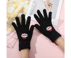 Kids' Children's Warm Gloves，Winter Gloves -black