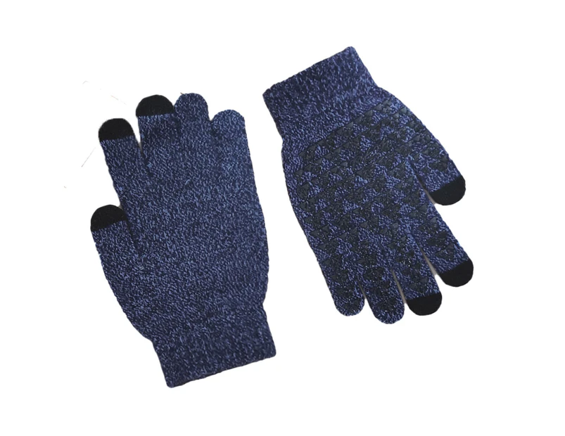 Winter Gloves for Men Women - Touch Screen Anti-Slip Silicone Gel -Style 6