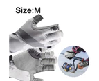 Sun Gloves for Men and women Kayaking, hiking, boating, driving, canoeing, rowing Gray M