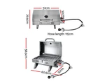 Grillz Portable Gas BBQ Grill