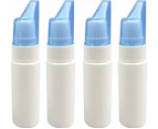 5Pcs Nasal Spray Bottles Empty Plastic Nasal Spray Bottles Reusable Container Fine Mist Sprayer (60Ml)