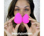 Beauty Makeup Sponge - Pink Egg Foundation Makeup Blender Sponge, Makeup Applicator, Cosmetic Blenders, Wet Dry Beauty Sponge