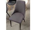 Grey Fabric Dining Chair/Nordic/Modern/Grey