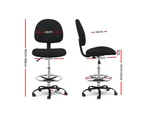 Office Chair Veer Drafting Chairs Stool Computer Chair Footrest Black