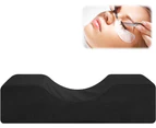 Professional Eyelash Extension Pillow Velvet Beauty Salon Pillow Black Black Multicolored Fashion