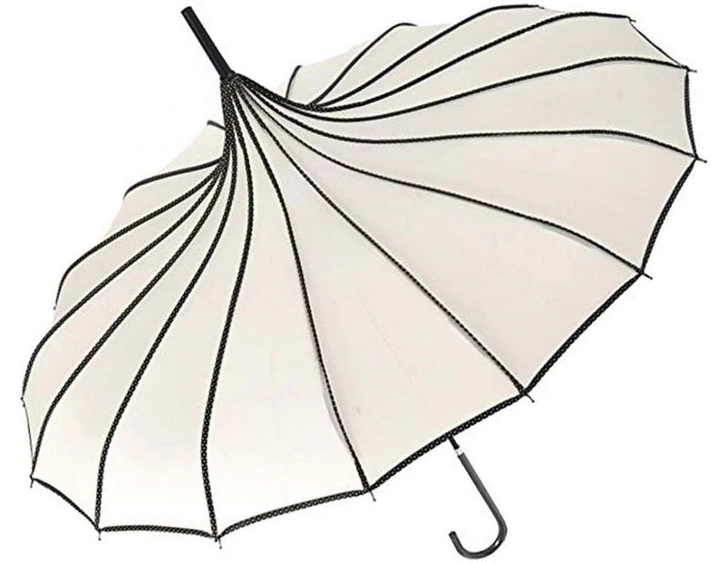 Old fashioned umbrella parasol