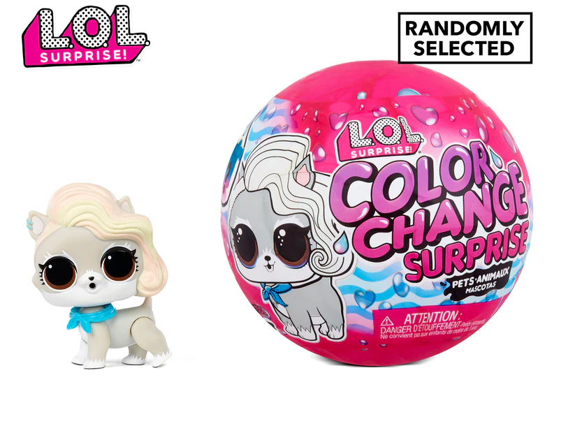 L.O.L. Surprise! Colour Change Surprise Pets - Randomly Selected