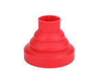 SunnyHouse Soft Silicone Collapsible Hairdryer Diffuser Hairdressing Dryer Blower Supply - Red
