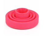 SunnyHouse Soft Silicone Collapsible Hairdryer Diffuser Hairdressing Dryer Blower Supply - Red