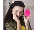 10 Pack Soft Silicone Facial Cleansing Brush, Handheld Face Wash Pore Cleansing Brush Face Brush
