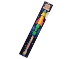 2x Fumfings 60cm Hand Pump Rocket w/ Soft Foam Tip Kids Outdoor Fun Play Toy 6y+