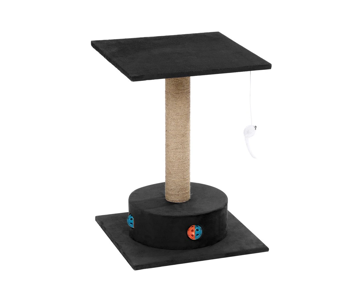 Paws & Claws Catsby Camberwell Cats Playground Sisal 57cm Scratching Post Black