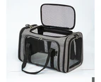 Airline Approved Pet Carriers,Soft Sided Collapsible Pet Travel Carrier for Medium Cats and Puppy