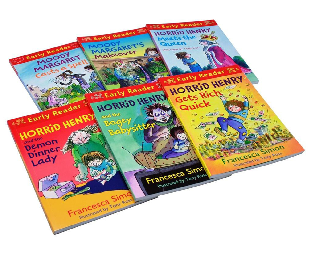 Horrid Henry 6-Book Set by Francesca Simon | Catch.com.au