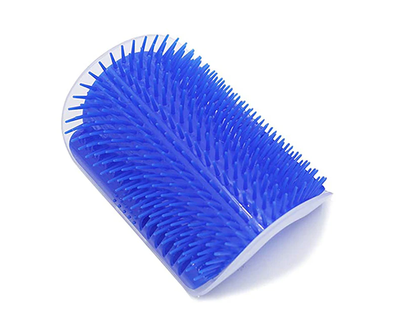 1Pack Cat Grooming Brush, Cat Face Grooming Brush Cat Massage Combs-Blue