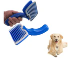 Pet Dog Cat Grooming Self Cleaning Shaving Brush Comb Shedding Tool Fur Pet Brush