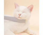 Kbu Handheld Simulation Pet Cat Tongue Massage Comb Hair Care Brush Cleaning Tool-Grey - Grey