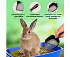 Cat Litter Spoon,Cat Litter/Cat Litter Shovel,Litter Scoop For Rabbits,Black 12"X5" X2" Plastic Shovel,,1-Pccat
