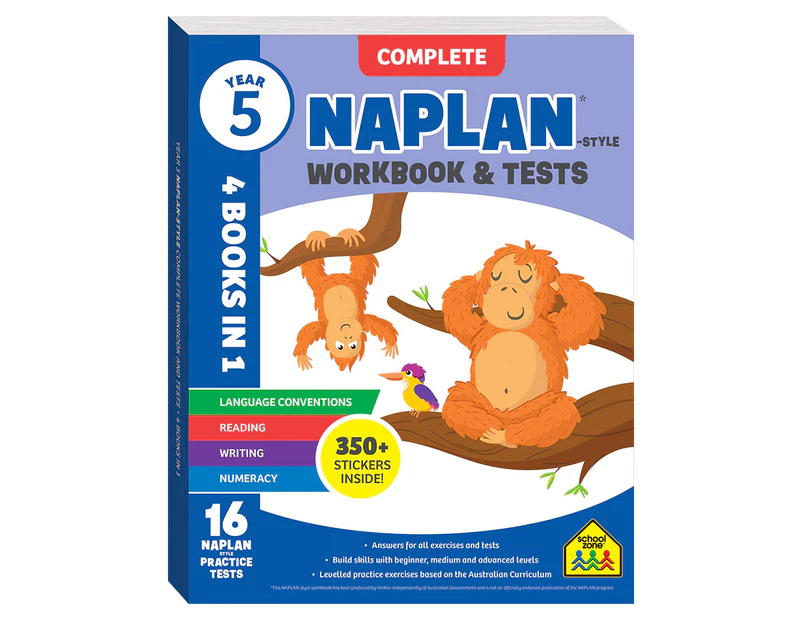 Year 5 NAPLAN-Style Complete Workbook & Tests