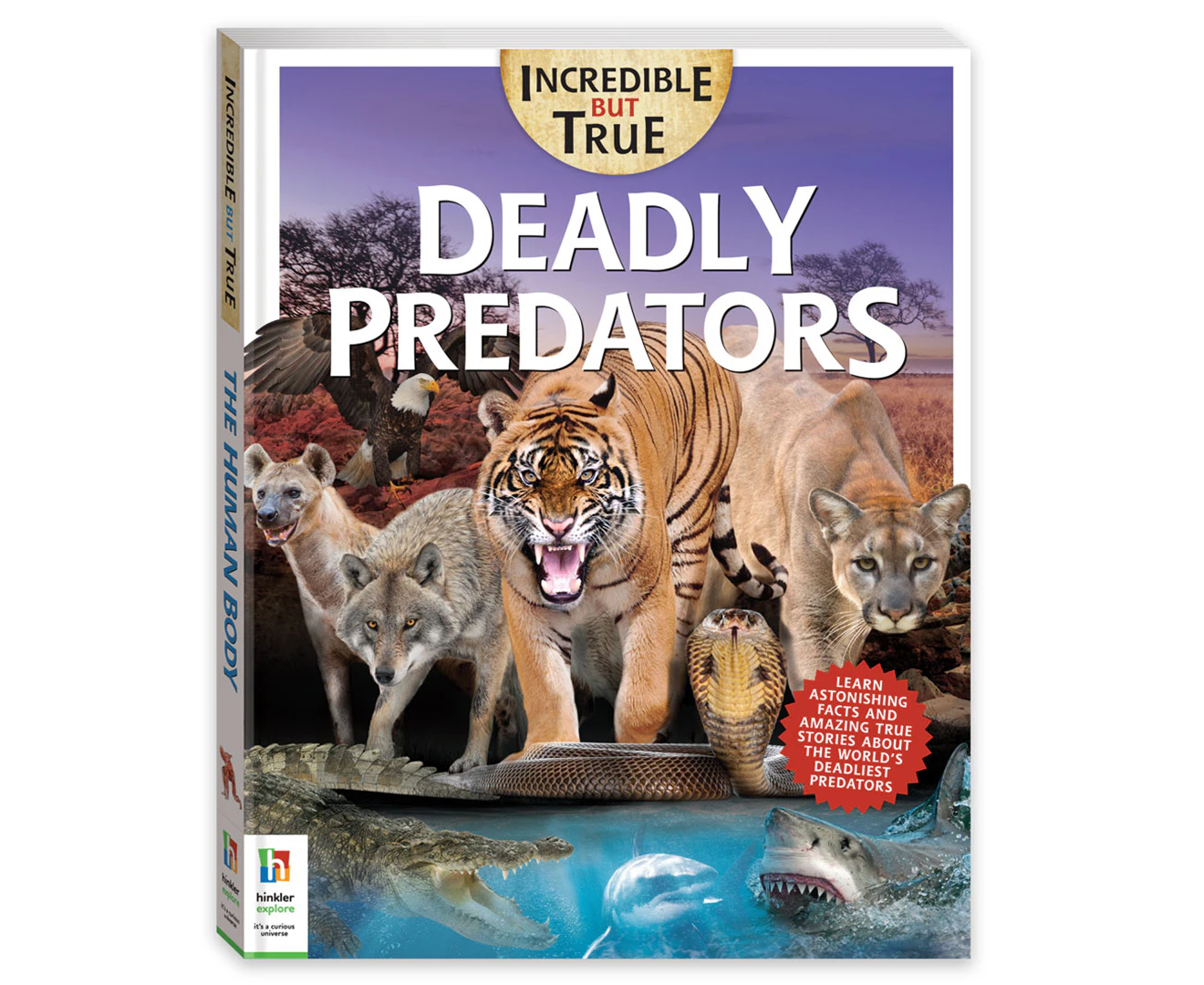 Curious Universe Incredible But True Deadly Predators Animal Book Learning 7-12y