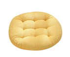 Floor Pillow,Solid Square Tufted Seat Cushion Thicken Corduroy Meditation Pillow Tatami Floor Cushion
