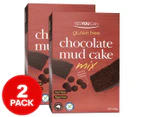 2 x Yes You Can Chocolate Mud Cake Mix Gluten Free 550g