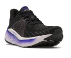 New Balance Women's Fresh Foam X Vongo v5 Running Shoes - Black/Deep Violet