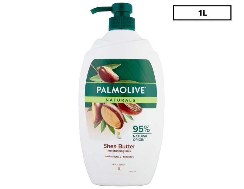 Palmolive Naturals Shea Butter Moisturising Milk Body Wash 1L