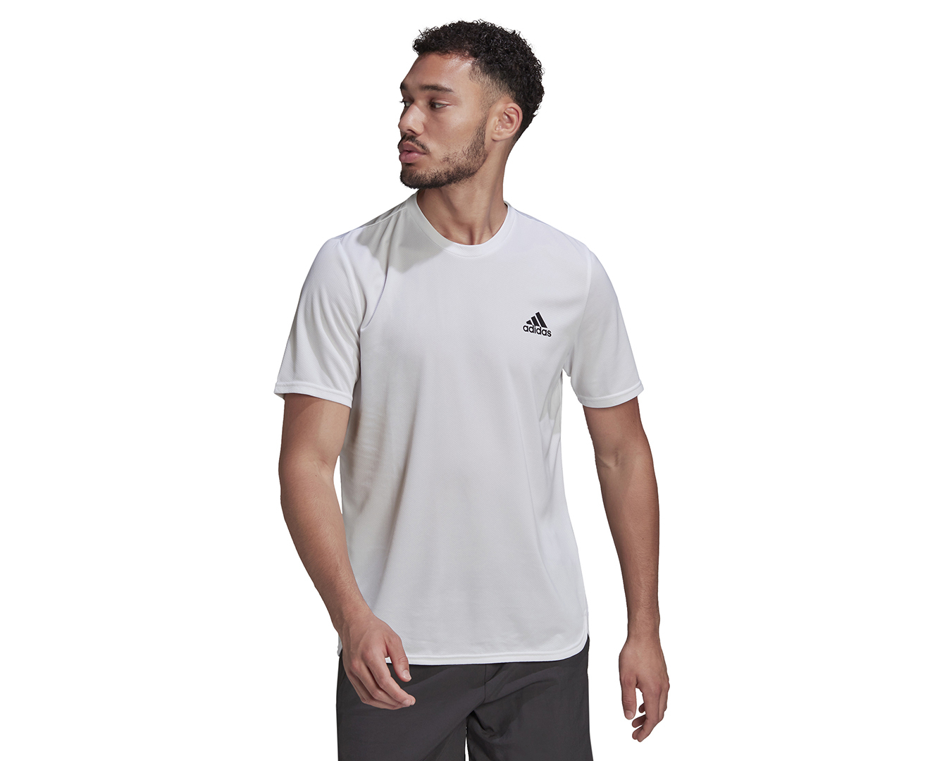 Adidas Men's AeroReady Designed For Movement Tee / T-Shirt / Tshirt ...