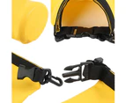 2/5/10/15/20L Waterproof Dry Bag Outdoor Sport Backpack Kayaking Floating Sack - Yellow 15L