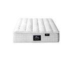 Bedra Mattress Single Bed Luxury Tight Top Pocket Spring Foam Medium Firm 27cm - White