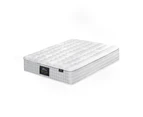 Bedra Mattress King Single Bed Luxury Tight Top Pocket Spring Foam Medium 27cm - White