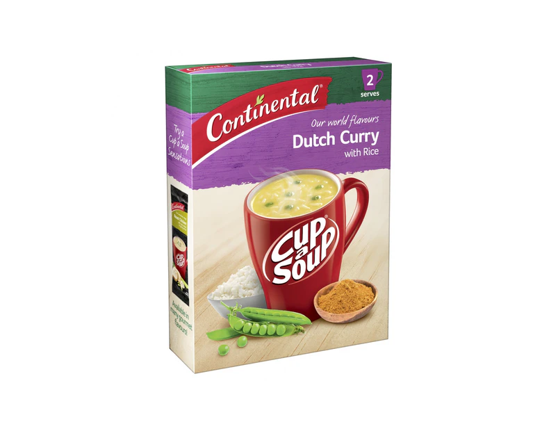 Continental Hearty Dutch Curry Cup-a-soup 2 Serves 2pk