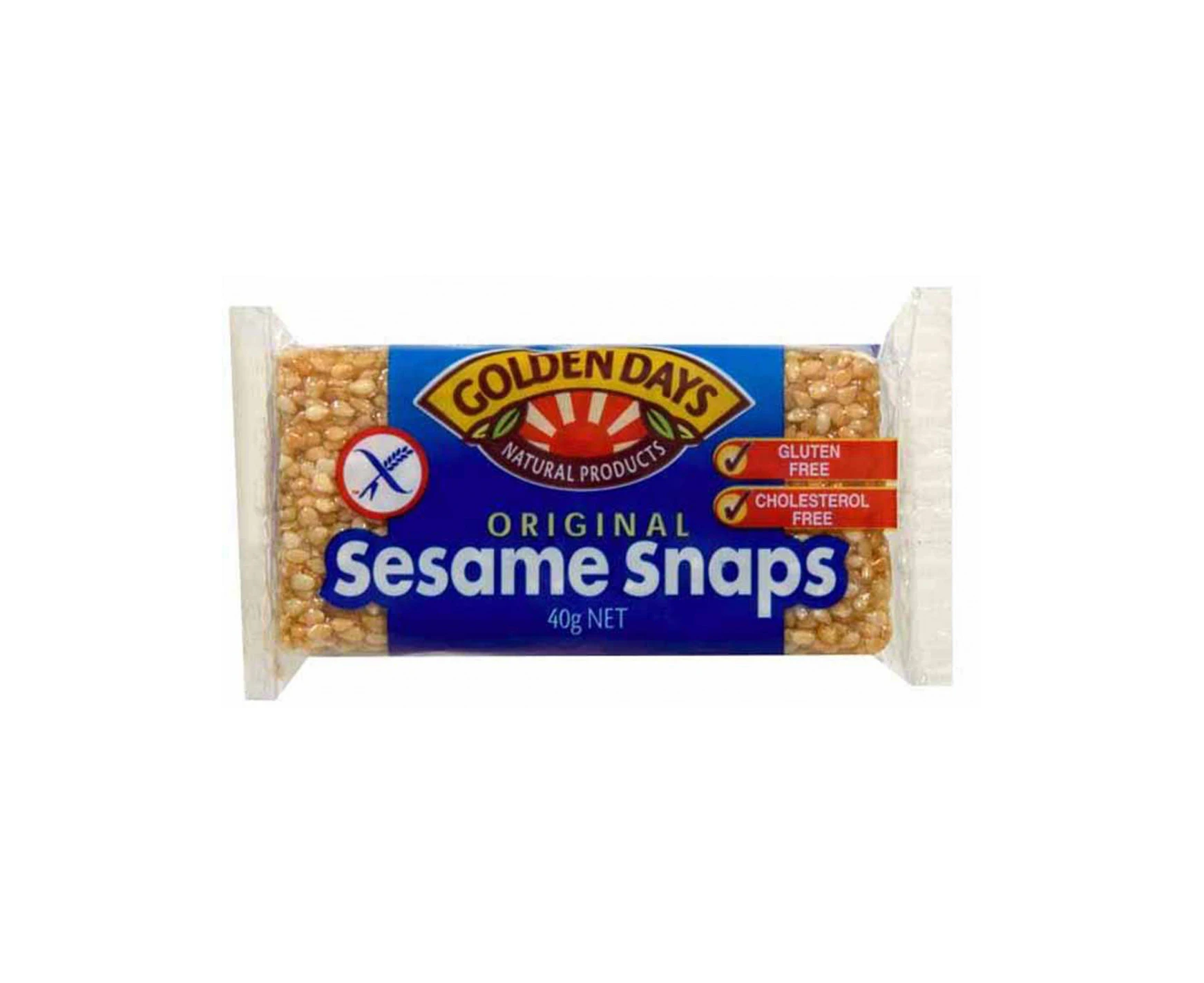 Golden Days Sesame Snaps 40g x 24