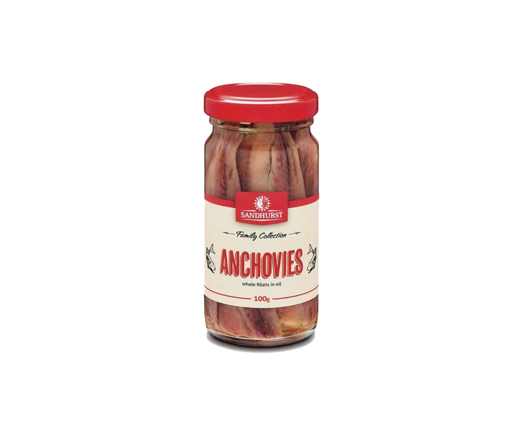 Sandhurst Anchovies In Oil 100g