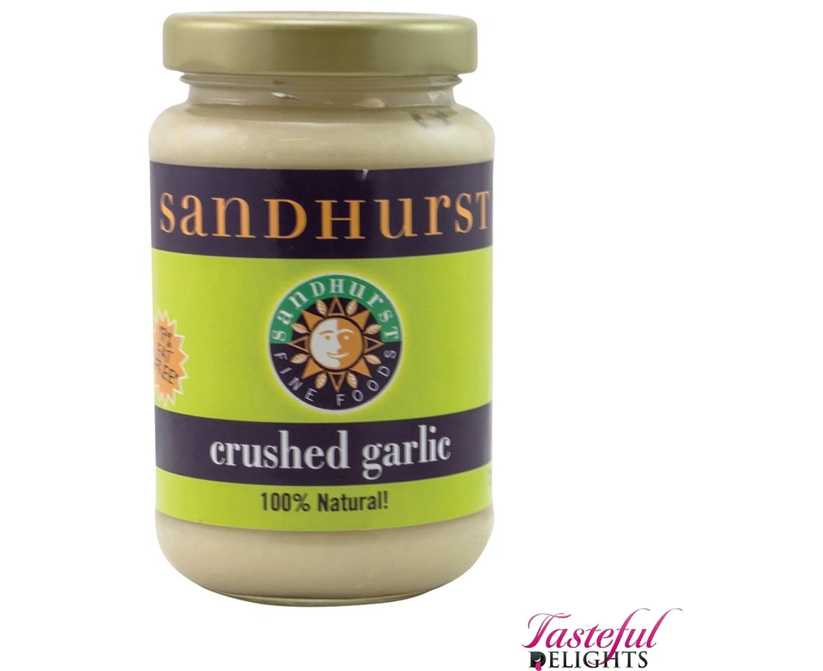 Sandhurst Crushed Garlic 220g