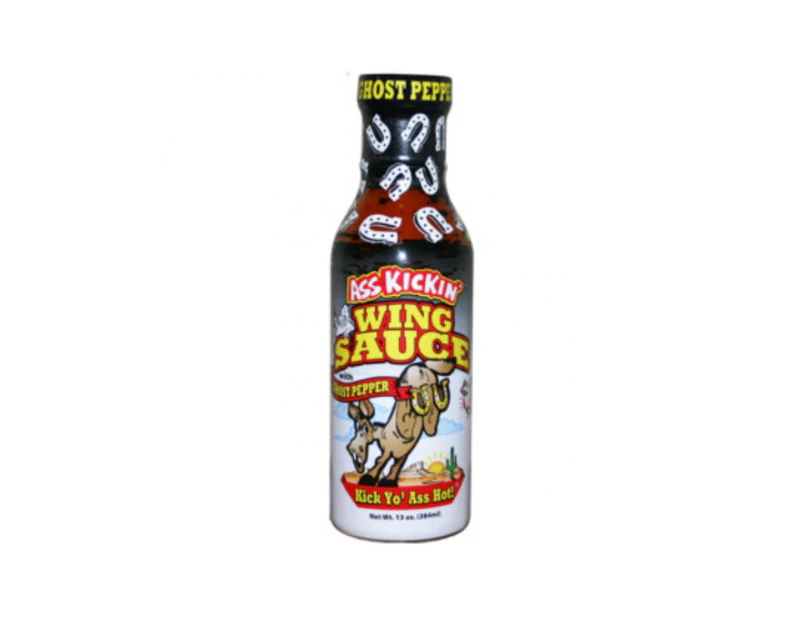Ass Kickin' Ghost Pepper Wing Sauce 384mL