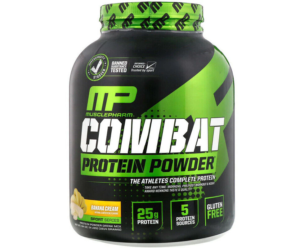 MusclePharm Combat Protein Powder - Banana