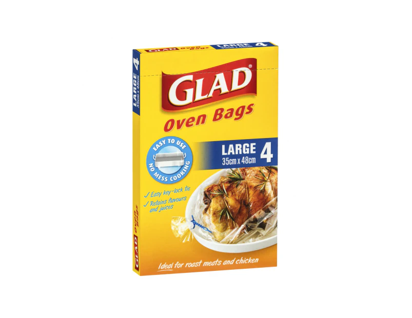 Glad Oven Bags Large 4's