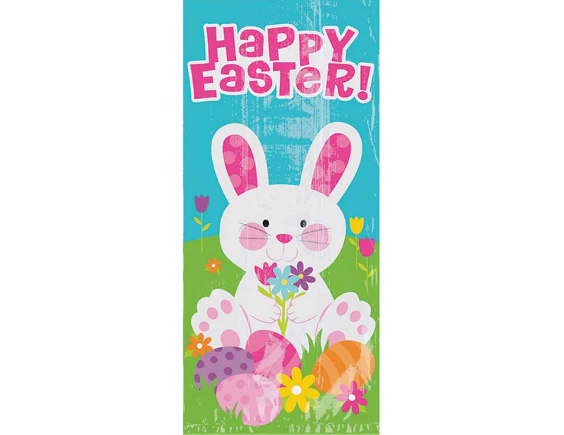 Easter Party Supplies Happy Easter Large Bunny Loot Bags x 20 Pack