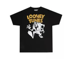Looney Tunes Mens Taz Long Pyjama Set (Black/Grey/White) - TV263