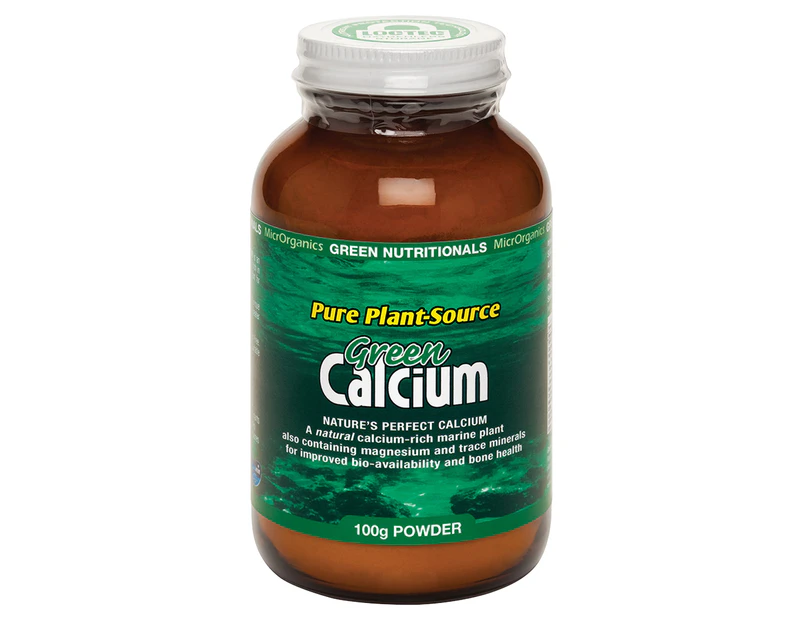 Green Nutritionals GreenCALCIUM 100g powder - Vegan Vegetarian Friendly